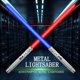 thumbnail image 4 of Light Up Saber - Sable de luz con empuñadura de metal con efectos de sonido Juguetes de cosplay para niños Hugtrwg Para estrenar, 4 of 8