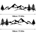 thumbnail image 3 of 2pcs Car Automatic Decal Sticker Car Side Door Sticker Car Sticker Mountain Decal Tree Forest Vinyl Graphic Kit For Camper Rv Trailer, 3 of 3