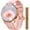 Gold, variant on APPIE C18 Smart Watch for Men Women IP68 Waterproof Fitness Tracker with 1.32 inch Touch Screen Heart Rate Blood Oxygen Sleep Monitor Smart Watches for Android and iOS Phones (Pink)
