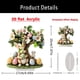 thumbnail image 3 of Easter Bunny Flat Decor, Cute Eggs Home Festive Decoration, 2D Wall Shelf Accent, Spring Seasonal Wall Art, Foldable Desktop Ornament, Wooden Base Design, for Living Room, 3 of 7