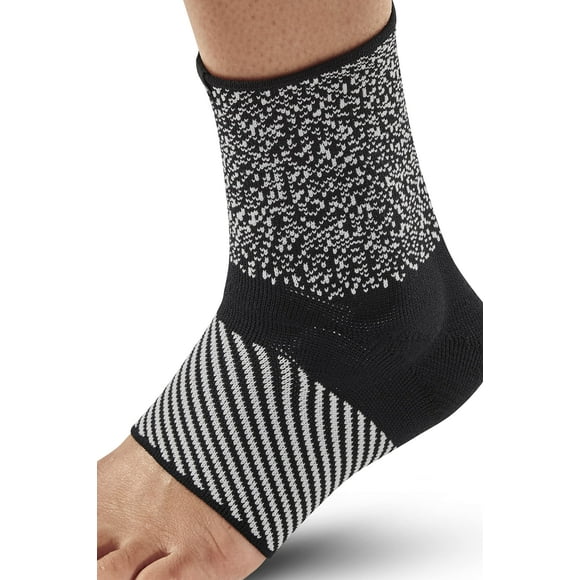 CEP Max Support Ankle Sleeve, Black/White, Unisex, M
