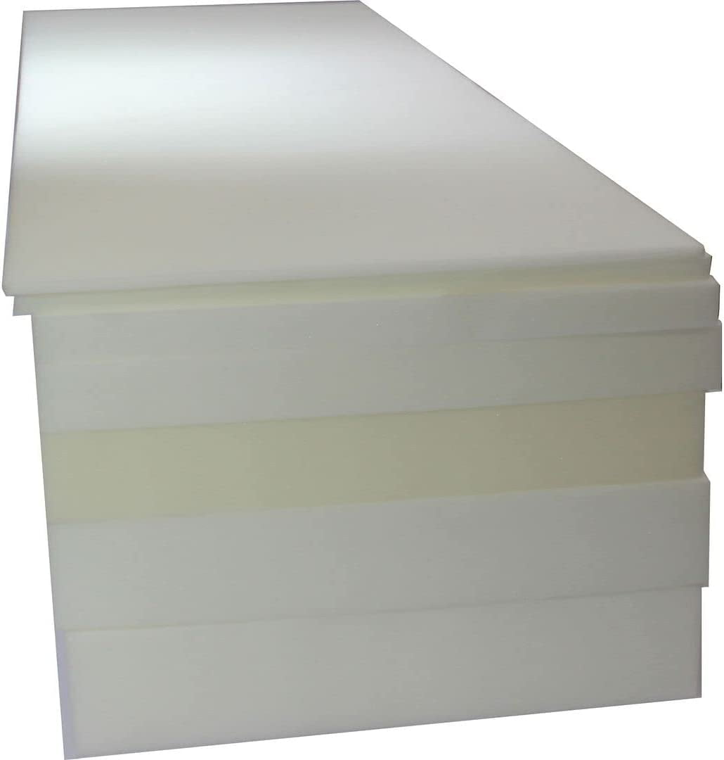 1" x 24"x 72" Upholstery Foam Cushion (Seat Replacement , Upholstery Sheet , Foam Padding)