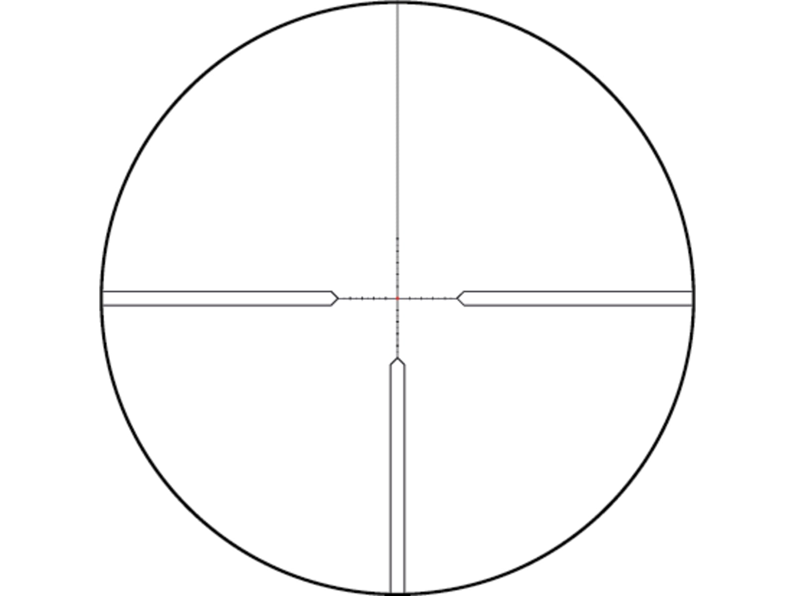 Schmidt & Bender 1-8x24 Exos Rifle Scope, Second Focal Plane, CQB2 Reticle, TMR