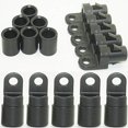 thumbnail image 1 of Pack of 30 14 Rope Terminal for 14 Bungee Elastic Shock Cord Pad Hook End Tabbed to Use on Kayaks Canoe Raftig UV Protected, 1 of 4