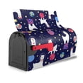Pofeuu Lama in Space Print Mailbox Covers Letterbox Cover Mailbox Wrap
