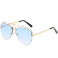 thumbnail image 3 of Unisex Square Classic Cat Eye Sunglasses Cateye Sunglasses Y1261, 3 of 5