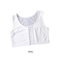 thumbnail image 4 of Minnieouse Chaleco moldeador de senos, camiseta sin mangas estirable, ropa interior Trans, corsé corto reforzado, ropa transpirable Prendas para la parte del cuerpo Blanco XXXL, 4 of 6