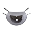 thumbnail image 2 of Cat Cage Hammock, Hanging Soft Pet Bed for Kitten Ferret Puppy Rabbit or Small Pet, Breathable Mesh Hanging Bed for Pets, 2 Level Indoor Pet House for Summer, 2 of 6