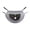 Gray, variant on Pet Grooming Hammock Hanging Adjustable Sling with Four Corner Suspension for Easy Nail Trimming, Thickened Breathable Material for Cats and Dogs, Foldable Design, 1-Pack