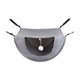 thumbnail image 3 of Yhmxh Hamaca de malla transpirable para jaula de gatos, cama colgante estilo cueva con juguete de pompón, nido suave para dormir para gatitos, gatos y mascotas pequeñas en jaulas, ideal para descan, 3 of 6
