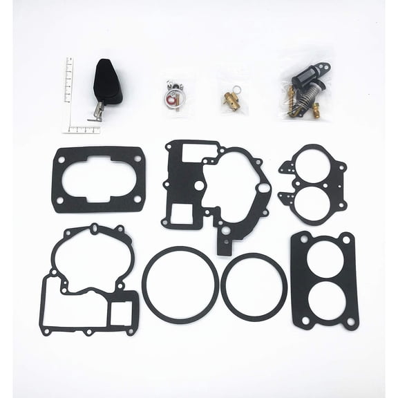 1 Set 2- Carburetor Repair Kit with Float for 3.0L 4.3L 5.0L 5.7L Marine Engines