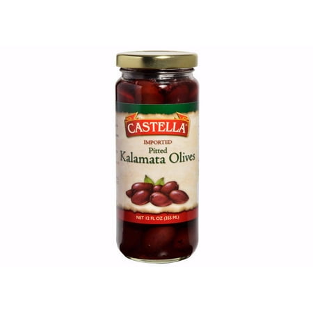 Kalamata Pitted Olives (castella) 12 oz