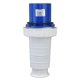 thumbnail image 1 of Enchufe industrial de 3 pines, trifásico, IP67, resistente al agua, conector de alimentación de aviación, 220-63 A, 2P+E, 1 of 14