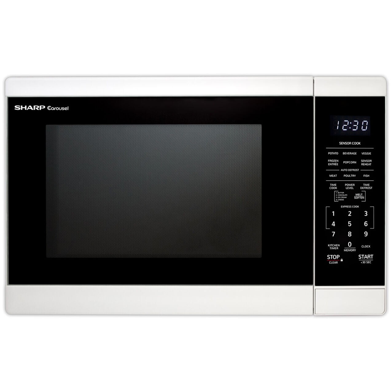 Sharp New 1.4 CF Countertop Microwave Oven, ZSMC1461KW