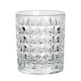 thumbnail image 3 of Bev Tek 9 oz Polycarbonate Old Fashioned Glass - Cut Crystal Design - 3 1/4" x 3 1/4" x 3 3/4" - 48 count box, 3 of 9