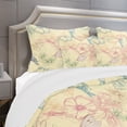 thumbnail image 4 of Designart 'Spring Pattern with Butterflies on Flowers' Modern & Contemporary Duvet Cover Set, 4 of 4