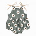 thumbnail image 3 of TOWED22 Baby Girl Clothes Infant Ruffle Sleeve Romper Dress Newborn Solid Tutu Skirt Sets Jumpsuit Headband Outfit Grey,0-3 M, 3 of 3