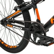 Huffy HX Pro Cruiser 24-inch Aluminum BMX Race Bike for Boys, Black/Orange