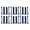 Blue,White, variant on 6-Pack Beige Cabana Striped Outdoor Pillow Covers 18x18, Patio Cases
