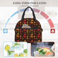 thumbnail image 4 of Naloa Animal Print Lunch Bag for Women & Men Insulated Lunch Box or Cooler Lunch Tote Bags for Work, Travel, Outdoor, 4 of 5