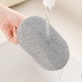 thumbnail image 4 of Extra Large Thick Sponge Cleaning Brush with Handle, Multi‑Functional Household Scrub Brush, Heavy‑Duty Scrubber for Bathroom Shower Tile, Kitchen Stove Pot, Sink Daily Deep Cleaning, 4 of 4