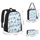 thumbnail image 2 of Balery Cool Giraffe Mochila escolar 3 en 1 para niños: mochila resistente con lonchera térmica y estuche para lápices. Mochila escolar para niños y niñas., 2 of 7