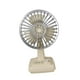 thumbnail image 3 of Ventilador de escritorio pequeño, refrigeración por aire, diseño, ventilador personal portátil de 3 velocidades para blanco, 3 of 9