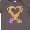 thumbnail image 4 of Inktastic Fire Heart Dragons Boys or Girls Baby Bodysuit, 4 of 5