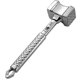 thumbnail image 1 of Professional Meat Tenderizer, Meat Mallet Hammer Stainless Steel Double Sided Meat Tenderizer, Steak Hammer With Non-slip Handle--, 1 of 4