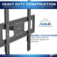thumbnail image 3 of VIVO Outdoor Full Motion 32” to 85” Gazebo TV Mount, 3 of 8