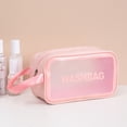 thumbnail image 3 of Cosmetic Bag Breathable Soft Handle Transparent Makeup Bag For Women For Travel ANGGREK Otros, 3 of 7
