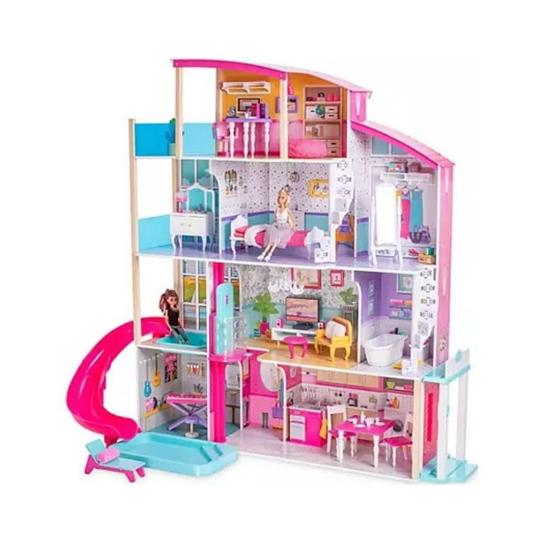 Member's Mark Large 12215DC Beachside Dollhouse with Elevator