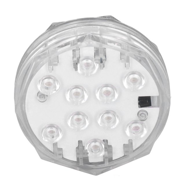 Ecomeon Waterproof Pool Light,RGB Submersible Lamp,RGB Underwater Spot Light With Remote Control Submersible LED Light IP68 Waterproof For Aquarium Pond
