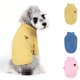 thumbnail image 3 of Tipo Formal De Dibujos Animados Mascota Ropa Chaleco Camiseta para proteger Ropa Amarillo XL Gloria Pet Dog Cat Coat Jumsuit, 3 of 9