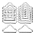 thumbnail image 3 of Shisuyan Trampoline Replacement Parts 70Pcs Triangle Buckle Weather Resistant Easy Installation Galvanized Steel, 3 of 8