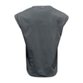thumbnail image 5 of Mens Muscle Sleeveless Shirts Casual Cotton Workout Tank Tops Cut Off Shirts Gym Running Loose Fit Streetwear Top Dark Gray S, 5 of 6