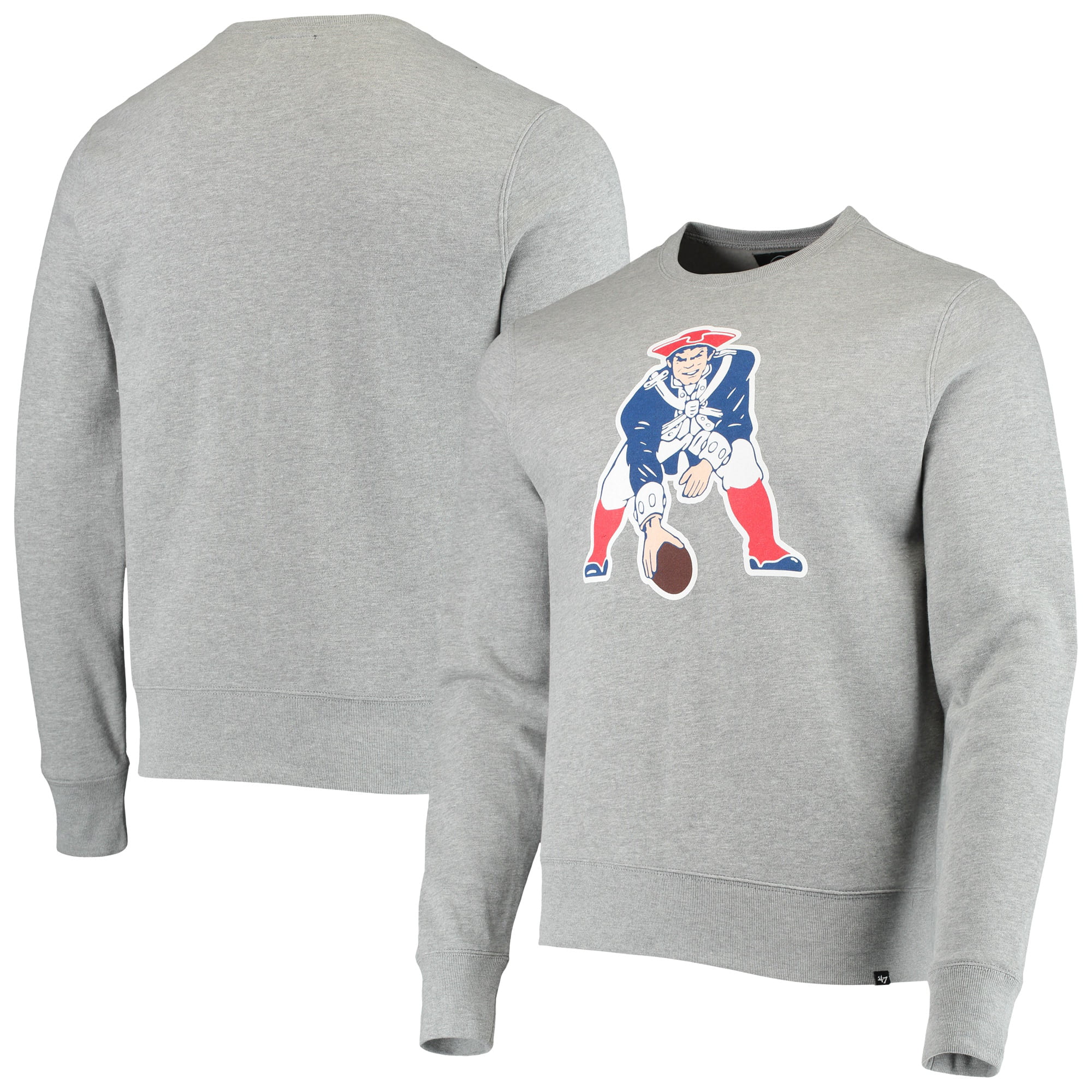 gray patriots sweatshirt