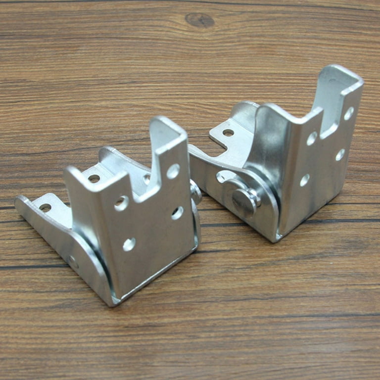 Set of 4 90-degree self-locking folding hinges, angular brace