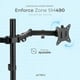 thumbnail image 2 of Soporte de Escritorio Acteck ENFORCE ZONE AC-934602 Para Monitor Doble Ajustable Negro, 2 of 6