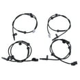 thumbnail image 5 of 4Pcs ABS Wheel Speed Sensor Front Rear Left Right Black Reduces Braking Distance Fits for Nissan Altima 2013-2018 Replace 47910-3TA2A 47900-3TA1A, 5 of 10