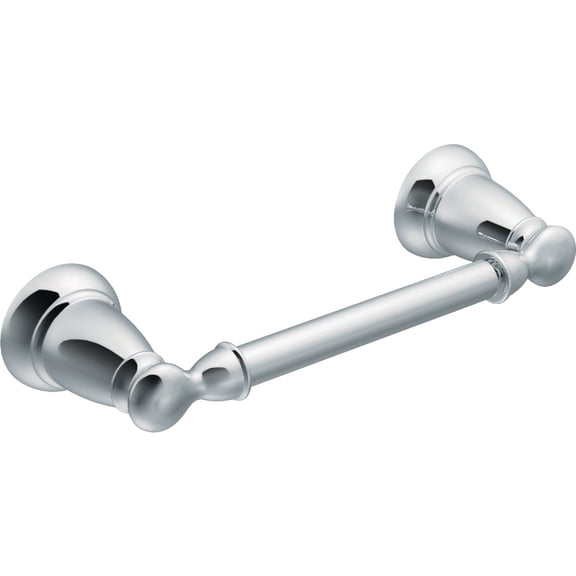 Creative Specialties Toilet Paper Holder Banbury Style - Chrome Finish - Gray — Concealed-Screw Wall-Mount, Coordinated Bath Collection