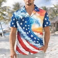 thumbnail image 2 of DGMIOCS Chemise Homme Boutonnée Non Rétractable pour Bureau Bleu TTTG, 2 of 4