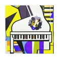 thumbnail image 1 of Piano in Pop Art. - Canvas, 1 of 10
