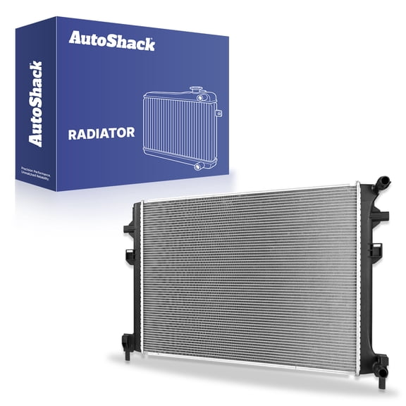 Autoshack Radiator Compatible with Volkswagen & Audi, Jetta 2019-2021 Golf 2015 A3 2015-2016 e-Golf 2015-2020, L4 1.4L 1.8L 2.0L L