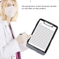 thumbnail image 5 of 2X Clip Board Organizer Clipboards with Storage Nursing Clipboard Foldable File Folder Plastic Clipboard (Black), 5 of 5