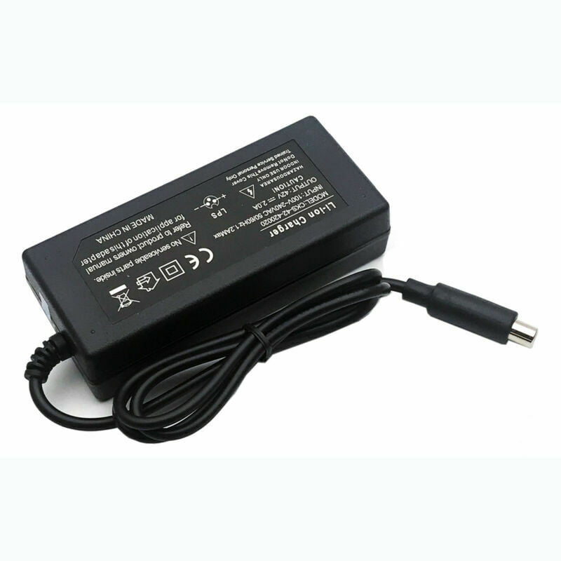 Power Supply Charger 42V 2A Fr Xiaomi Mijia M365 Electric Skateboard Scooter NEW 