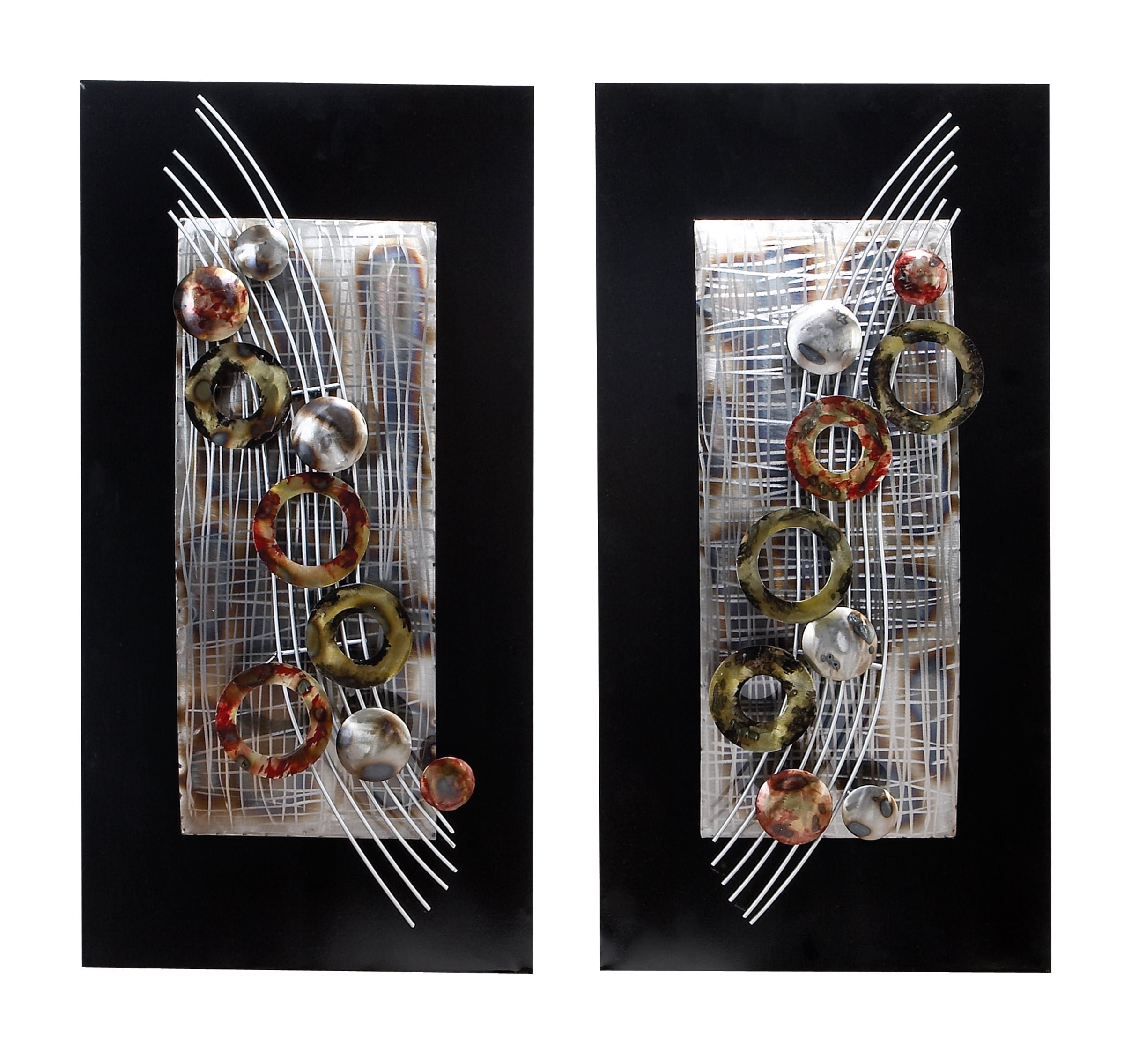 Metal Wall Decor Set Of 2 Assorted Amazingly Low Priced