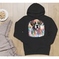 thumbnail image 5 of Hippie Boxer Portrait Watercolor Tie-Dye Vintage Styles Hoodie Unisex Merch Hoodies Boxers Dog Lover Gifts Idea - 00014, 5 of 6