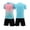 Light Blue, variant on Boys Girls Everyday Sports Uniform Inspired Quick Dry Football & Basketball Kit