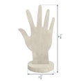 thumbnail image 4 of Wooden Hand Jewelry Display Stand Holder for Bracelets Rings Organizer with Sawtooth Hanger for Wall Mount Desk Top Showcase Craft Fair, 4 of 6